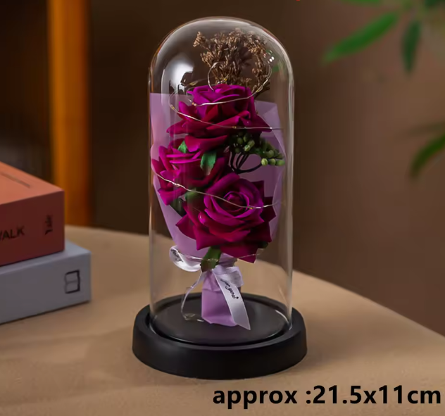 Purple Bouquet ForeverRose